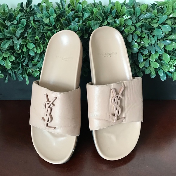 YSL Joan slider sandals 💕 - Picture 2 of 7